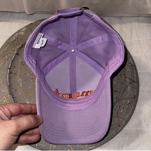 Sonoma Cotton Lavender Orange mamá Embroidered Cap - Picture 5 of 8